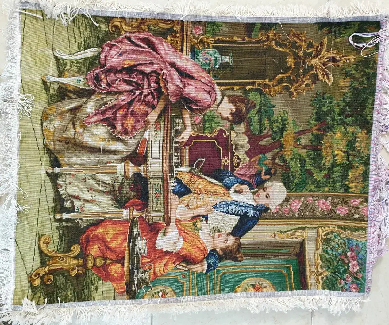 تابلو فرش دستبافت شطرنج باز|تابلو فرش|گلستان (تهران), |دیوار