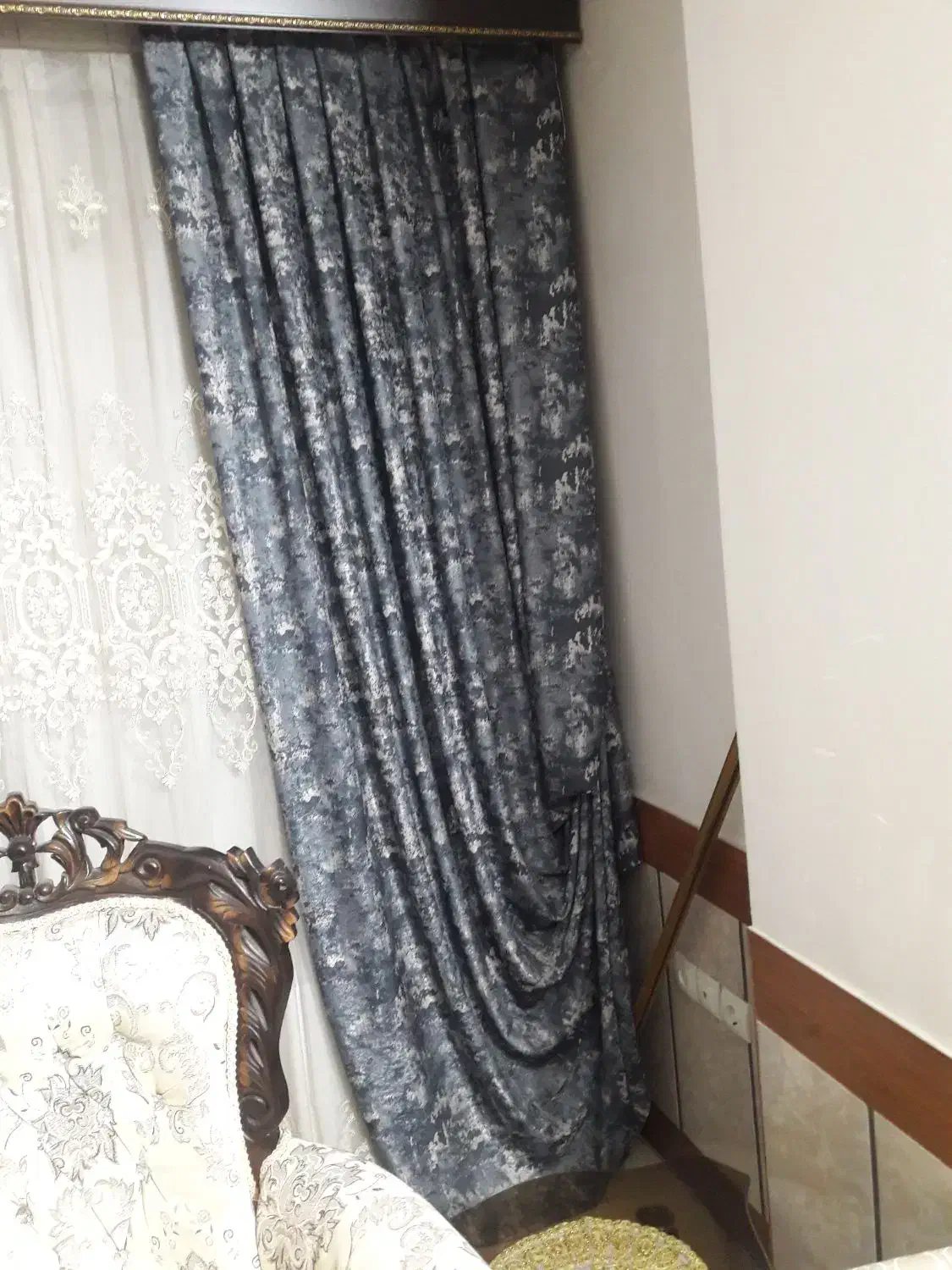 پرده|پرده، رانر، رومیزی|محمدیه-قزوین, |دیوار