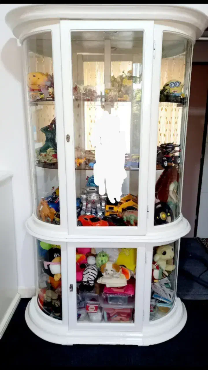 بوفه چوبی دو تیکه|بوفه، ویترین، کنسول|مراغه, |دیوار