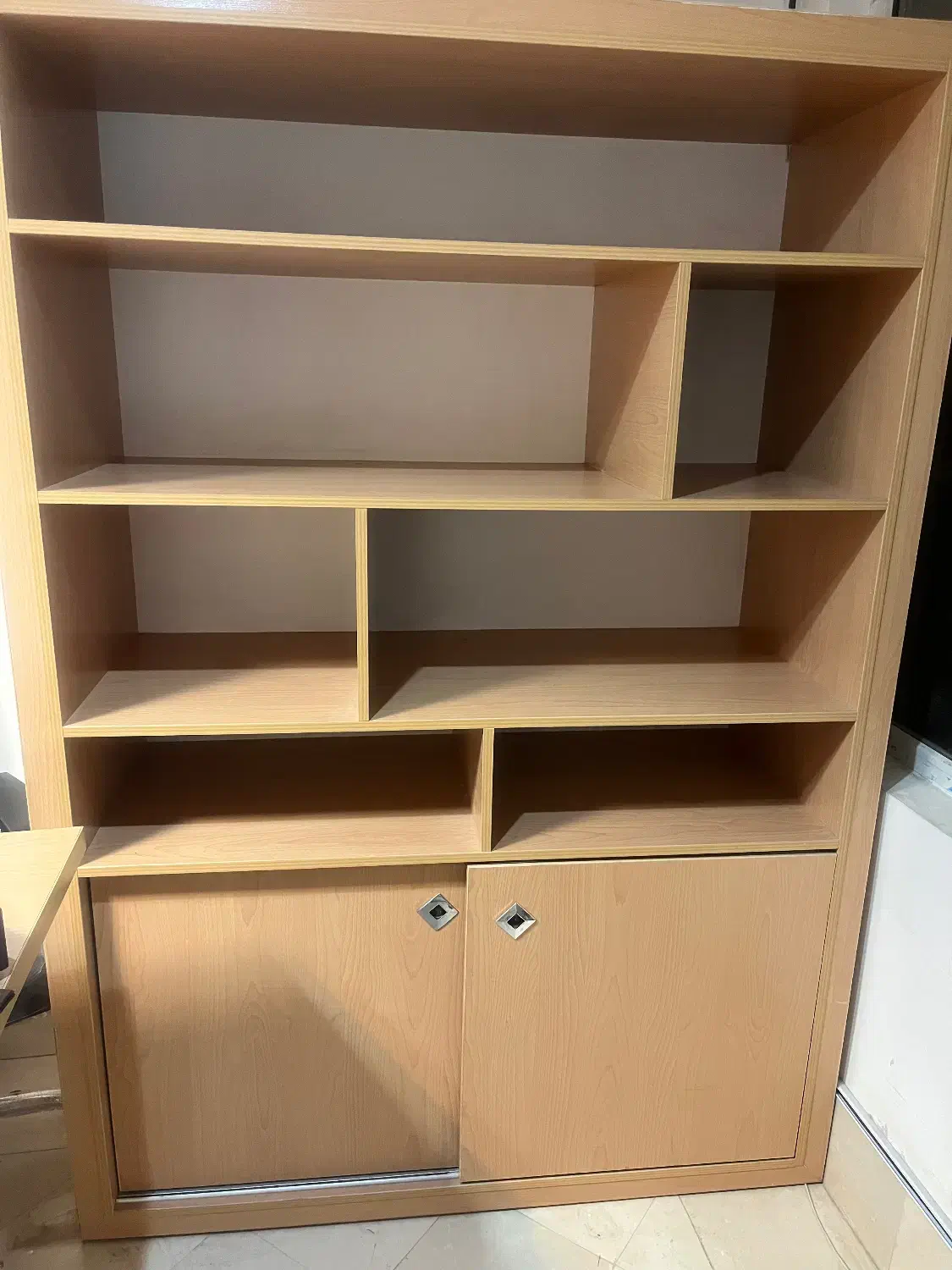 میز  کنفرانس و شلف ام دی اف درجه دو حد نو|دفتر کار|یزد, |دیوار