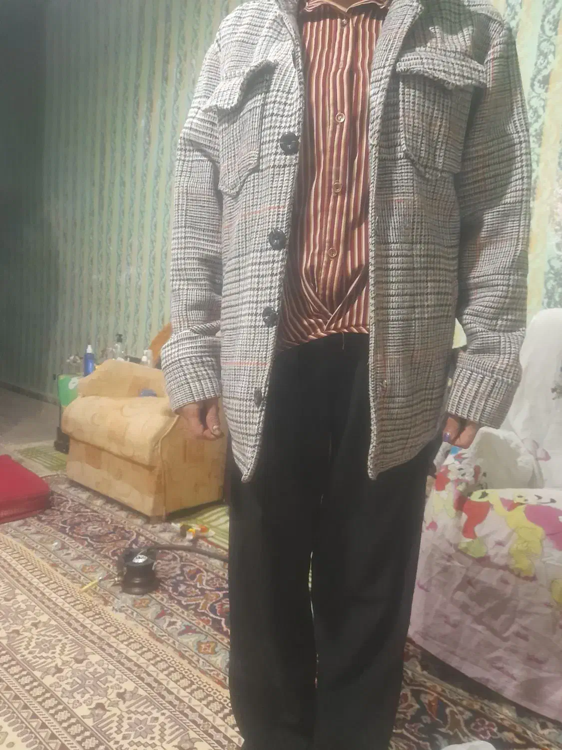 یک عددکاپشن در حد نو|لباس|کرمان, |دیوار