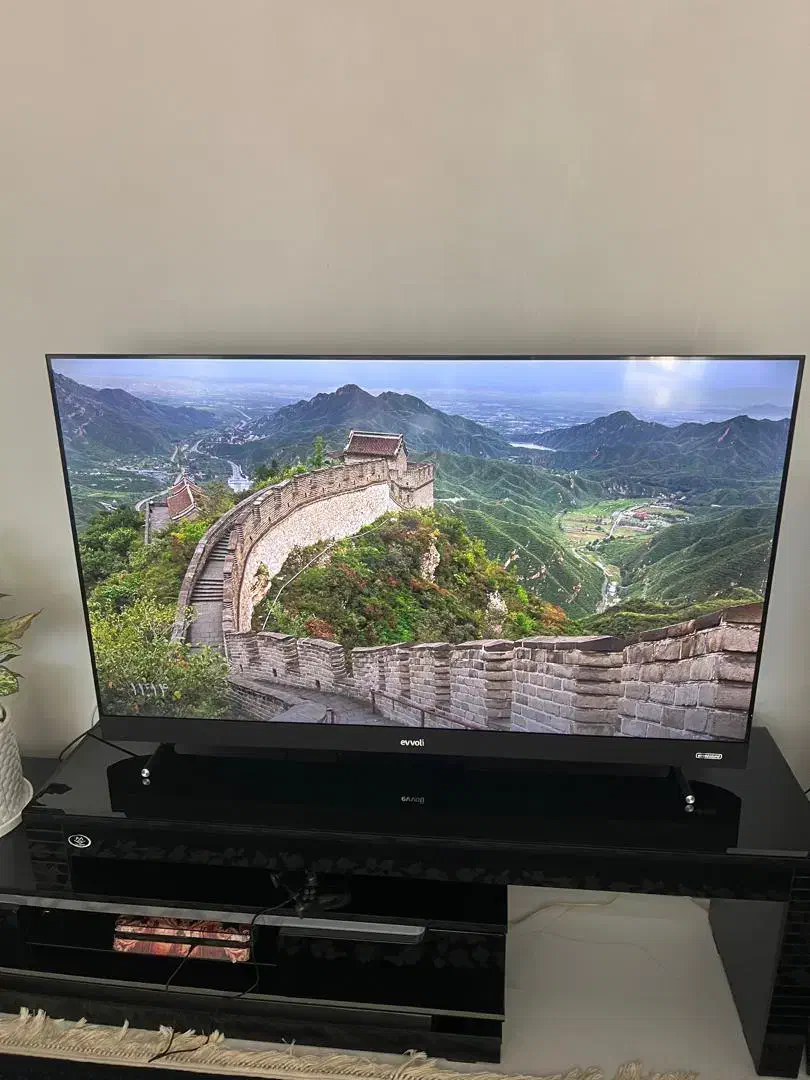 تلویزیون QLED ایولی ۵۵ اینچ تحویل درب منزل گارانتی|تلویزیون و پروژکتور|رشت, اسماعیل آباد|دیوار