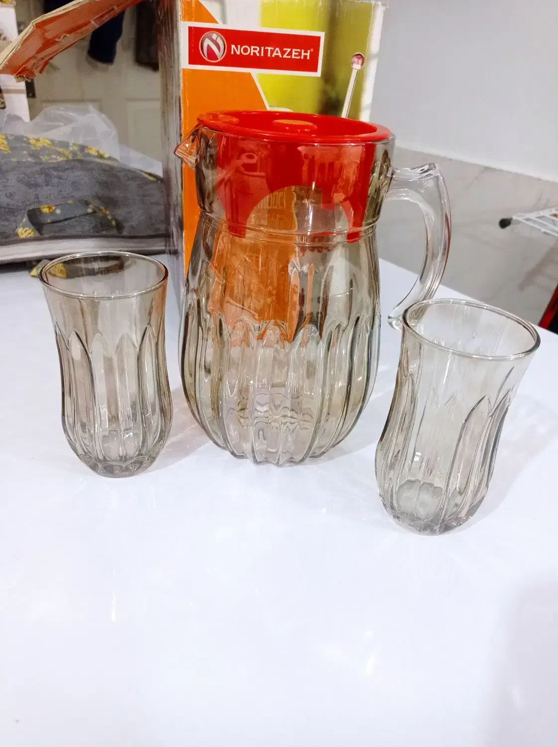 پارچ ولیوان و سرویس کیک خوری نو|ظروف سرو و پذیرایی|سبزوار, هویزه|دیوار