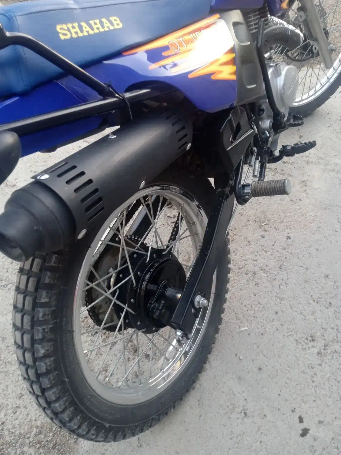 تریل شهاب 150|موتورسیکلت|دهلران, |دیوار