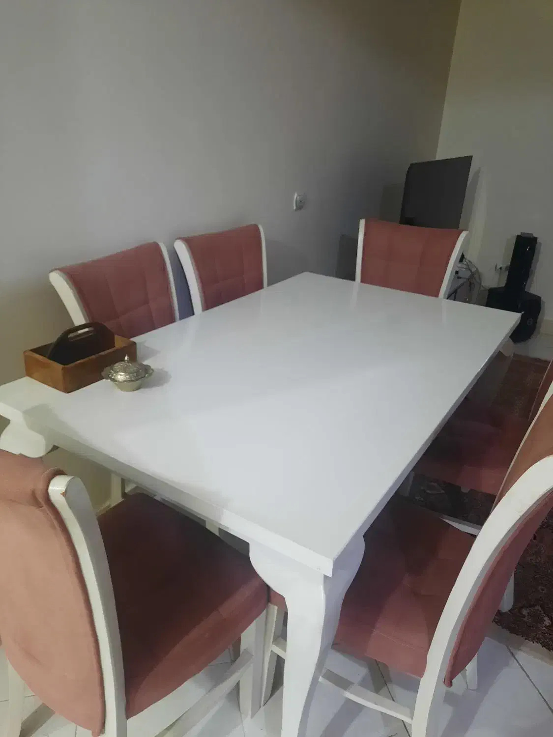 میز غذاخوری ۶ نفره سالم و تمیز|میز و صندلی غذاخوری|فردیس, فردیس|دیوار