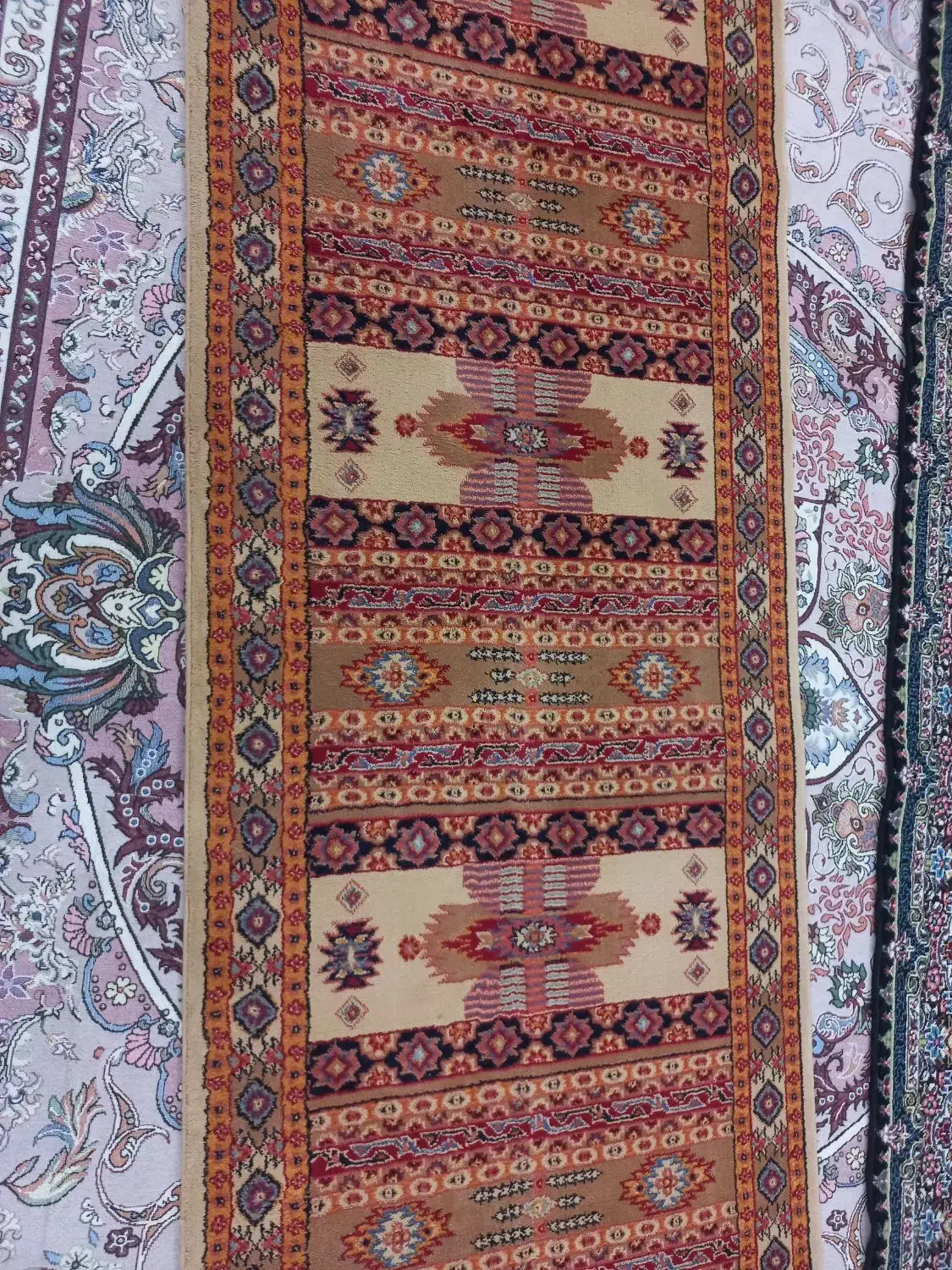 سه عدد کناره قالی|فرش|کرمان, |دیوار