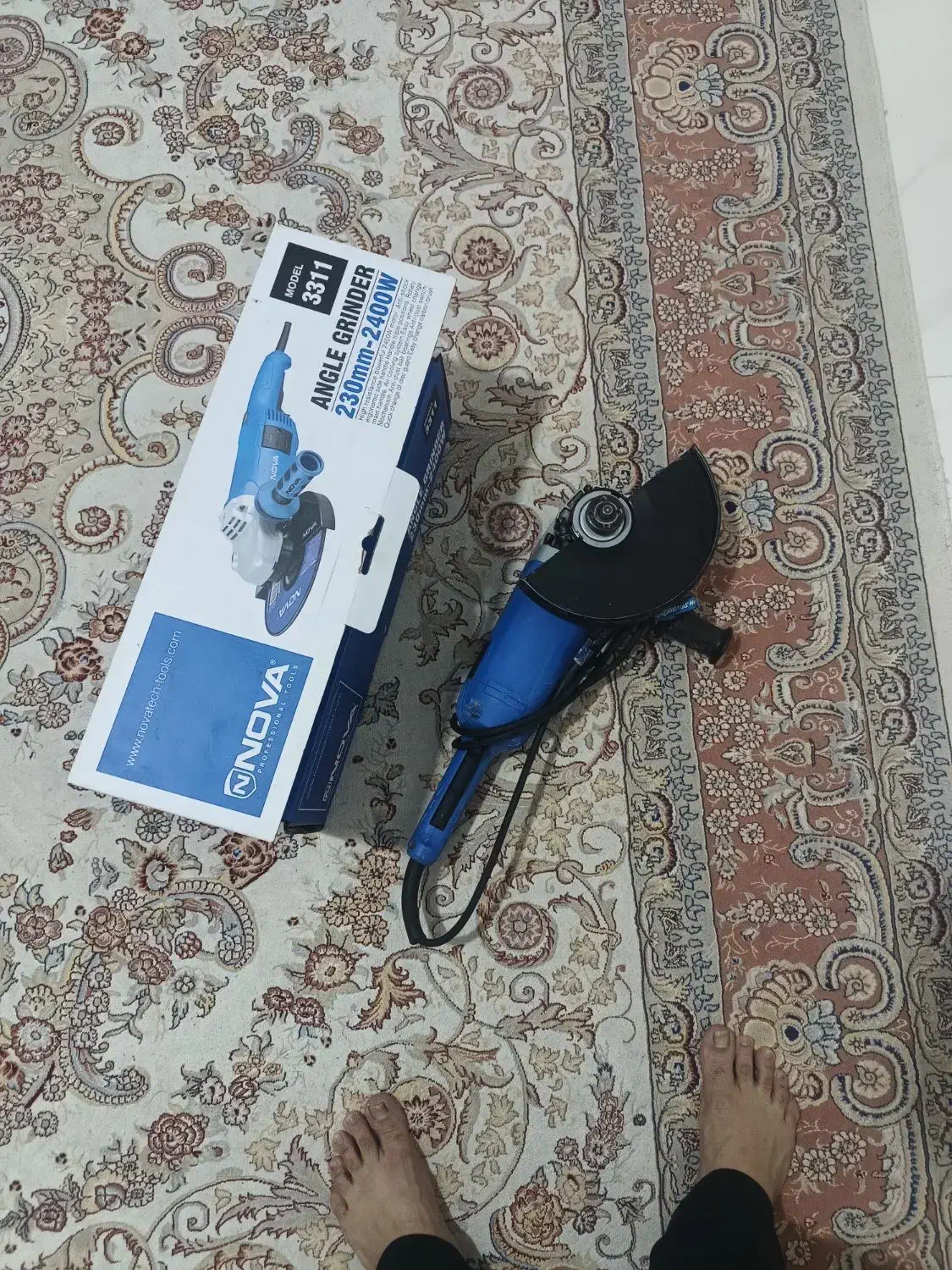 سنگ فرز نوا|ابزارآلات|پرند, فاز ۳|دیوار