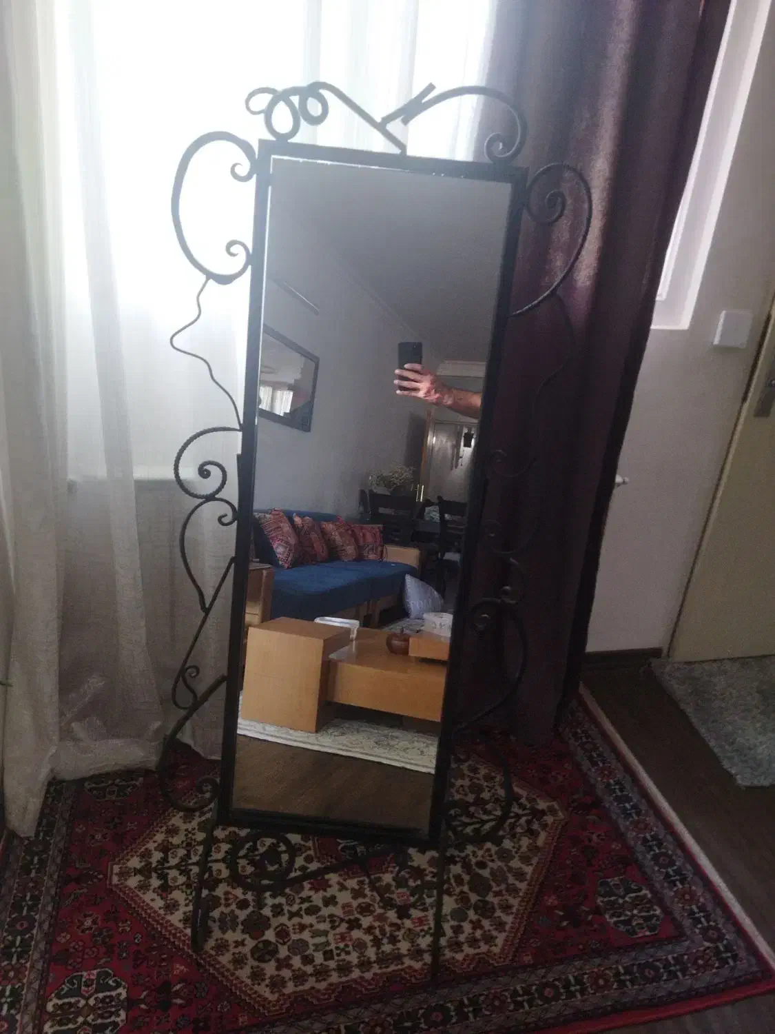 آینه قدی، قرفوژه|آینه|کرج, شهرک فهمیده|دیوار