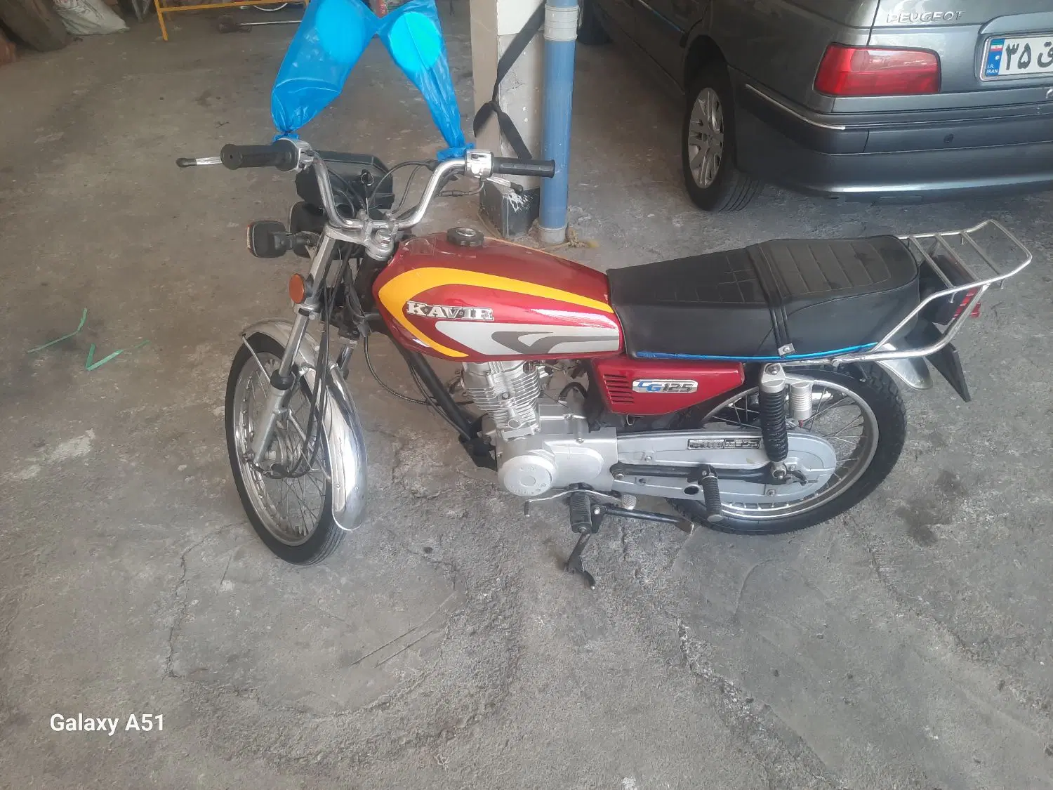 کبیر مدل ۹۵|موتورسیکلت|کرج, حصار|دیوار