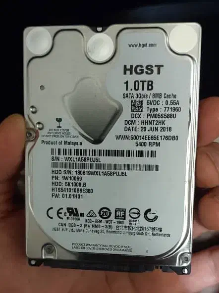 هارد ۱ترا لپ تاپی|قطعات و لوازم جانبی رایانه|اسلام‌شهر, باغ فیض|دیوار