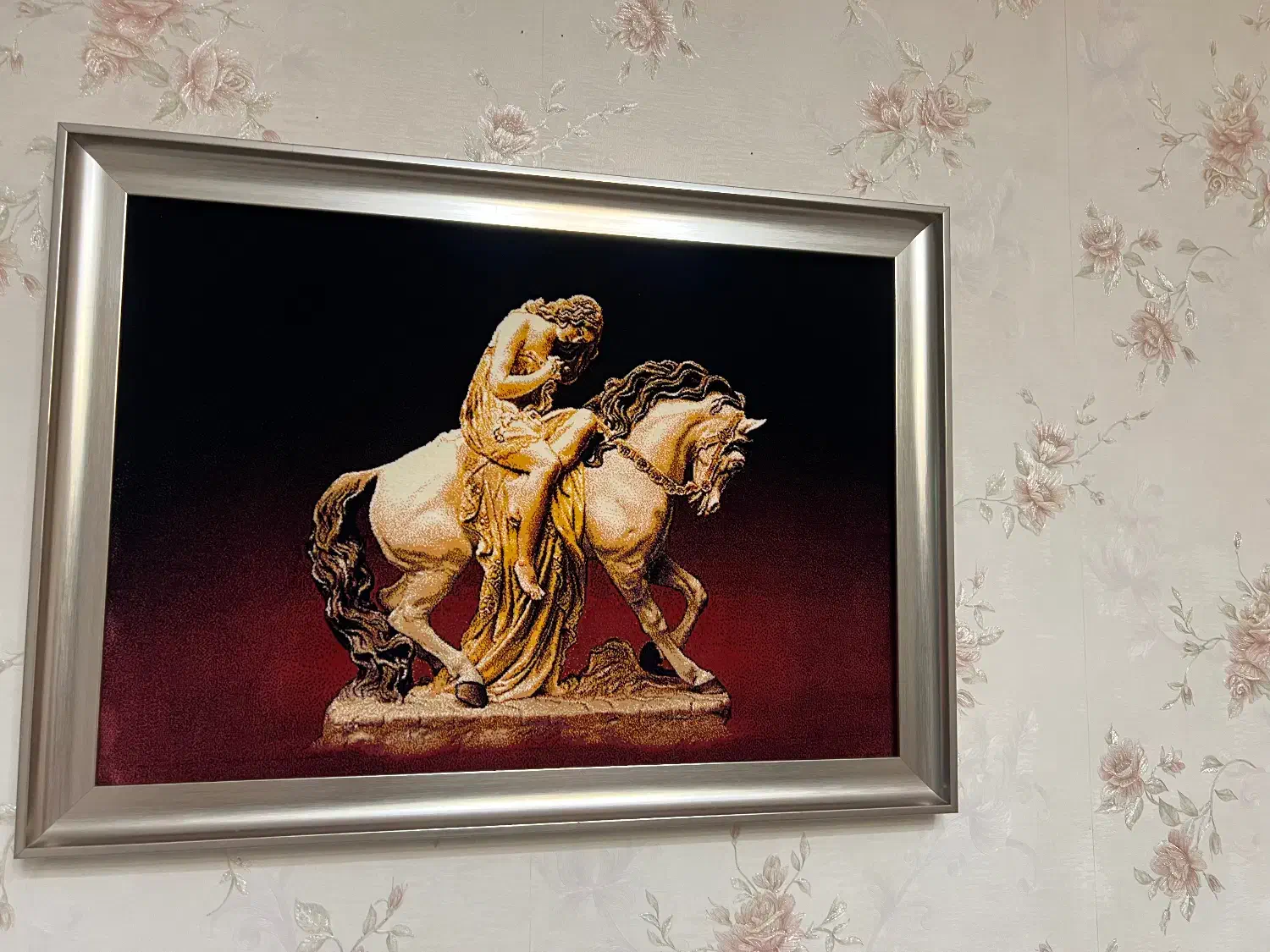 ساعت شمعدان  لوستر. تابلو|تابلو فرش|اندیشه, اندیشه فاز ۱|دیوار