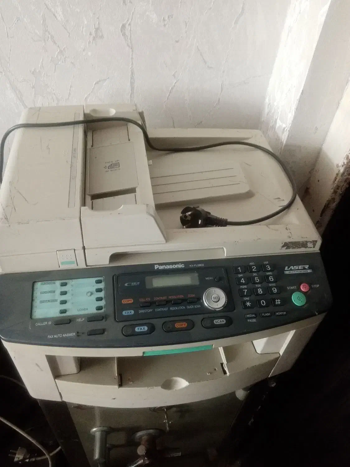 پیرینتر وماشین حساب برقی|پرینتر، اسکنر، کپی، فکس|پرند, فاز ۰|دیوار