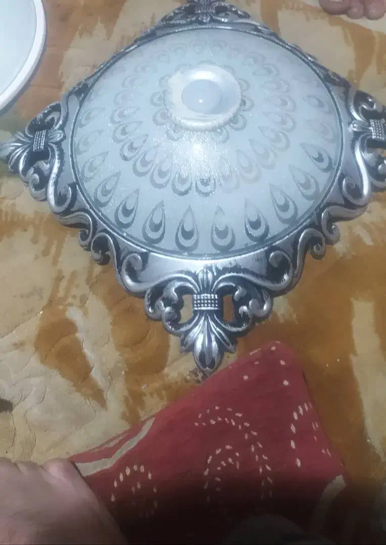 دو عدد لوستر|لوستر و چراغ آویز|آبادان, |دیوار