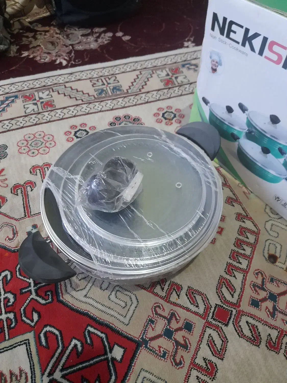 سرویس ۸تکه قابلمه|ظروف پخت‌وپز|فولادشهر, B5|دیوار