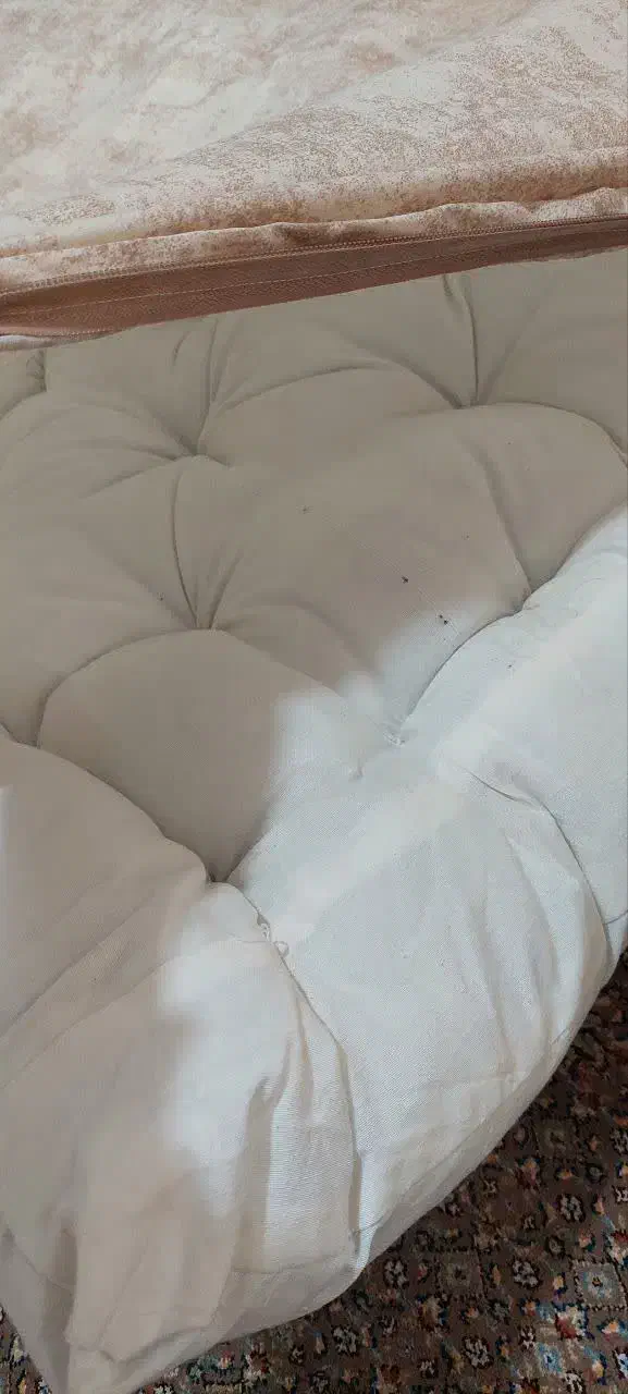 تشت دست دوز هم مناسب تخت هم روی زمین|رختخواب، بالش، پتو|قهدریجان, |دیوار