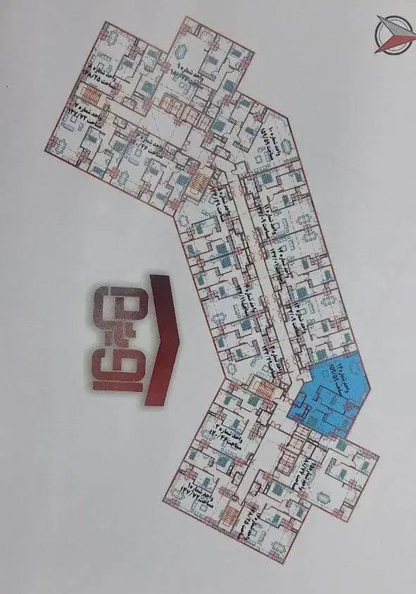 پیش فروش پهنهFارتش بلوک H4طبقات 28متراژ 148 متری|پیش‌فروش املاک|تهران, شهرک چیتگر|دیوار