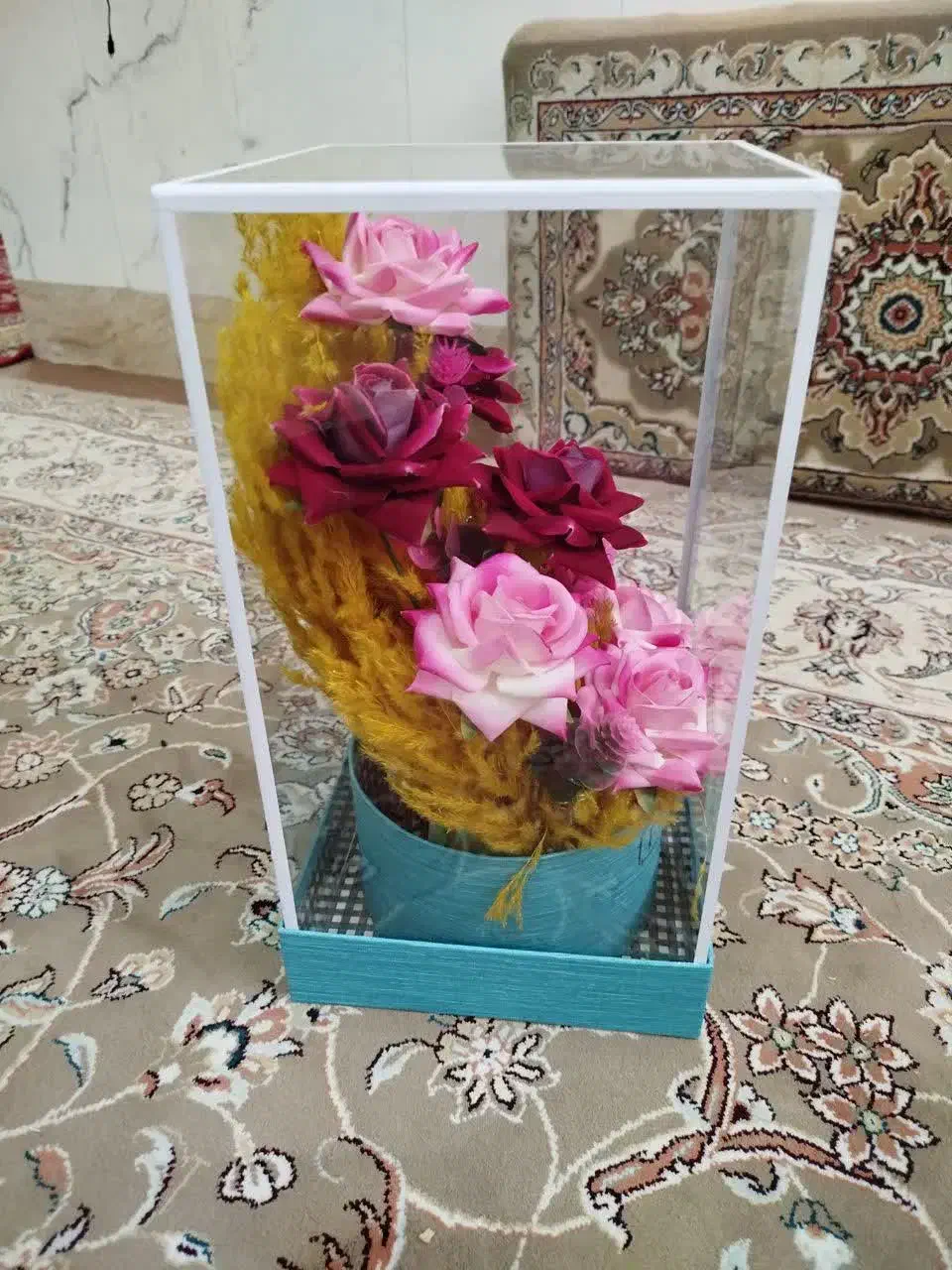 گل جاودان|گل مصنوعی|قم, آذر (نکویی)|دیوار