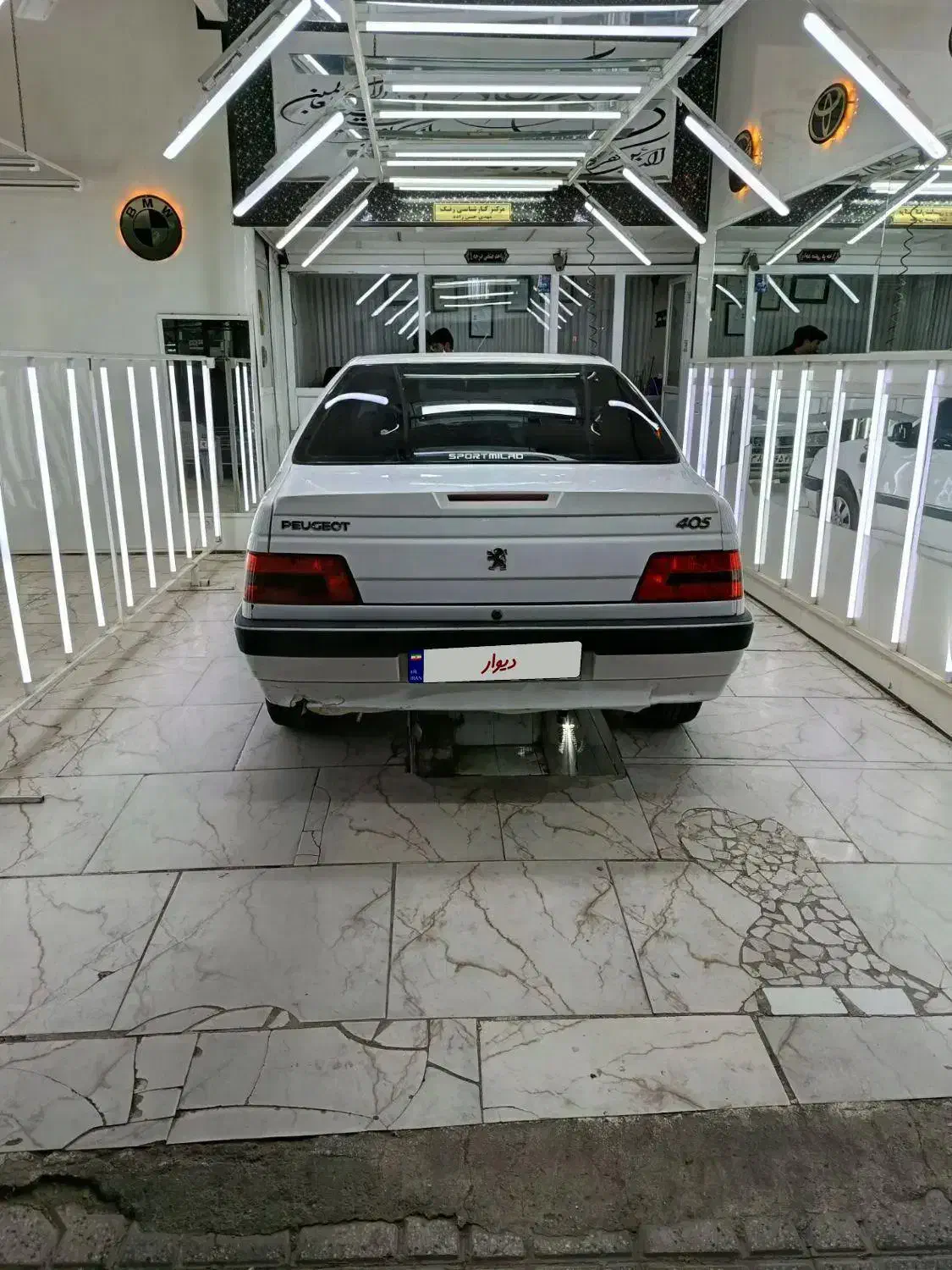 ماشین 405 slx|خودرو سواری و وانت|تربتحیدریه, بوستان باغ ملی|دیوار