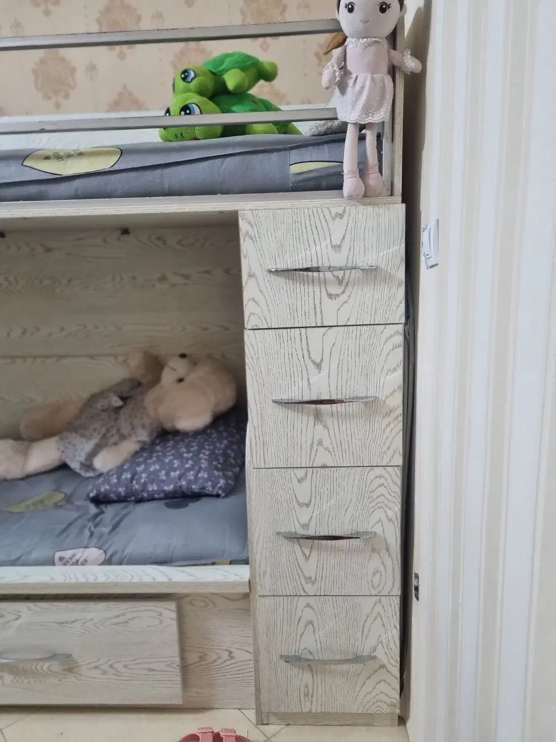 تخت خواب دو طبقه|تخت و سرویس خواب|مشهد, کلاهدوز|دیوار