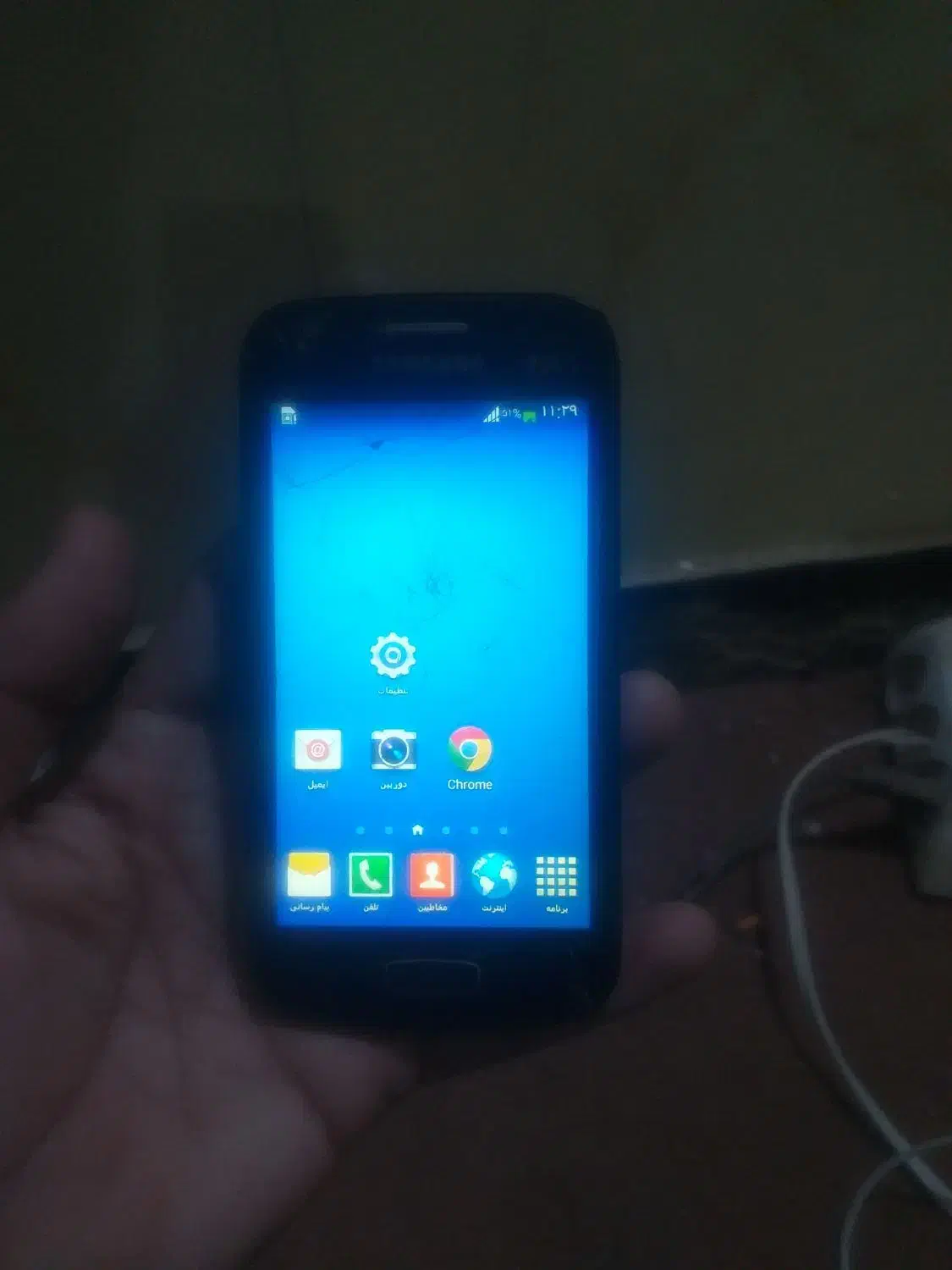 گوشی سامسونگ گالاکسی یانگ..دوسیم|موبایل|زابل, |دیوار