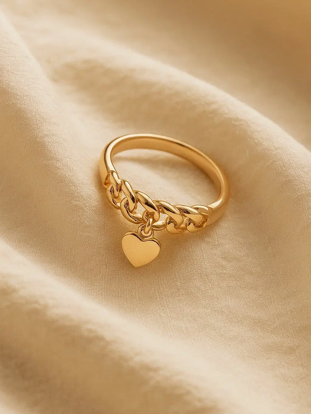 انگشتر ژوپینگ با آویز قلبی|بدلیجات|تهران, بازار|دیوار