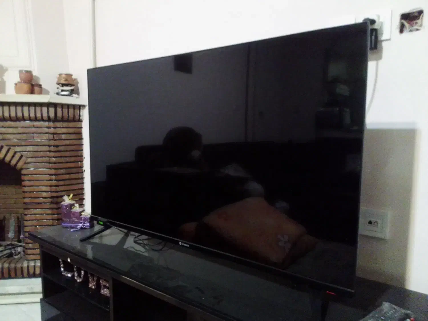 تلویزیون 43اینج هوشمند|تلویزیون و پروژکتور|سمنان, |دیوار