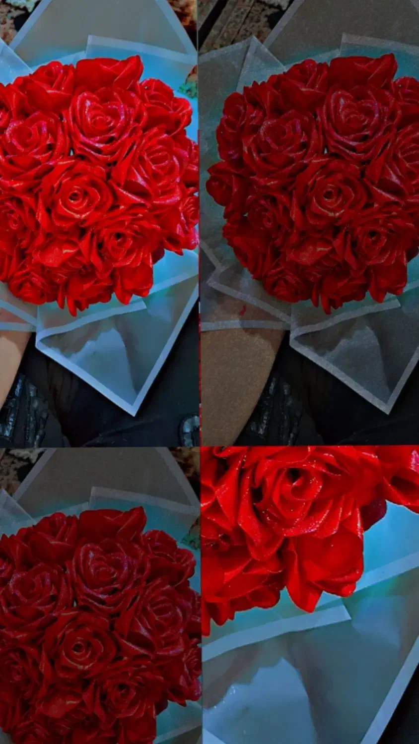 دسته گل ربانی شیک|گل مصنوعی|جیرفت, |دیوار