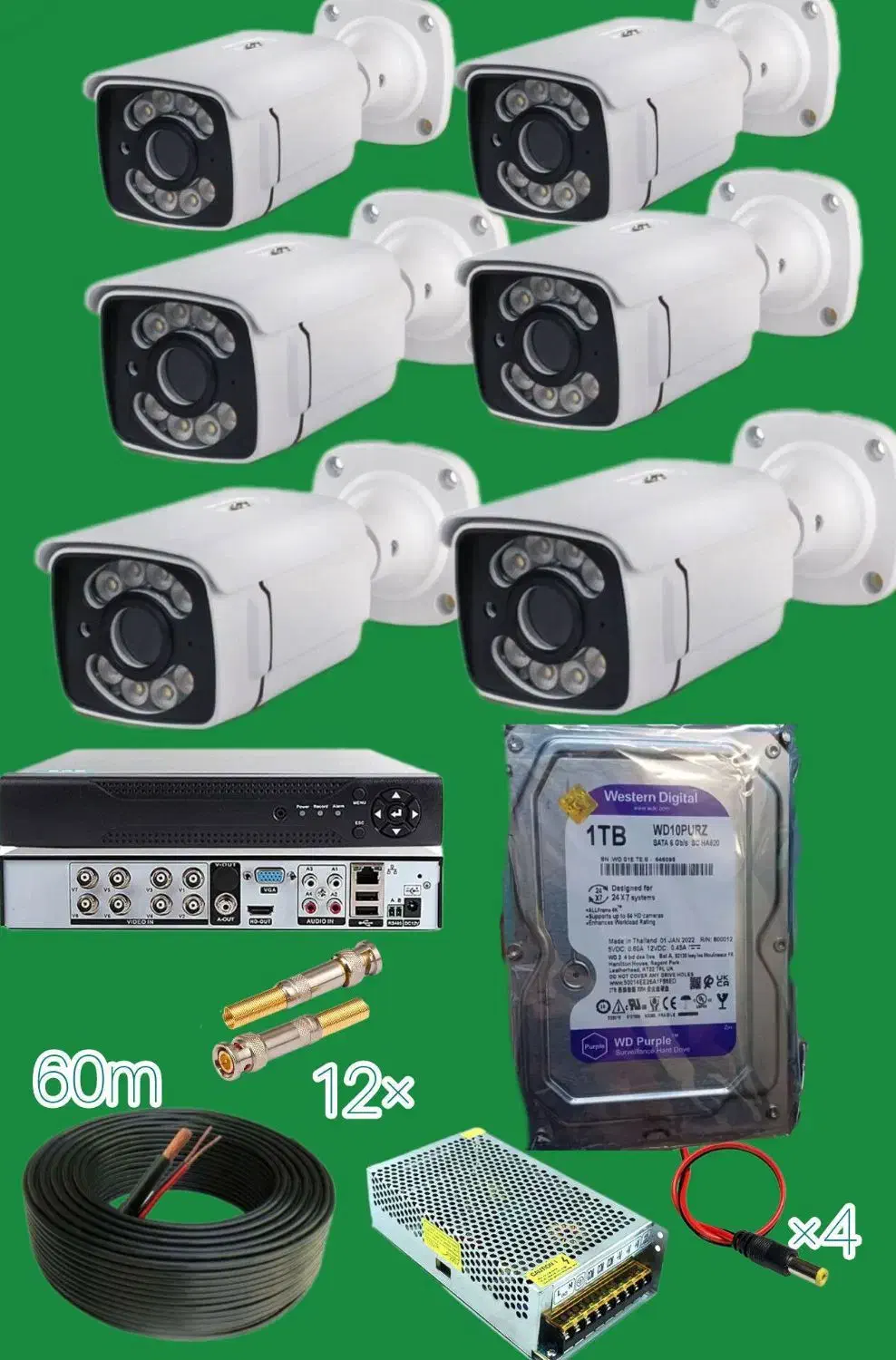 دوربین مداربسته5 مگاپیکسل با وضوح تصویر فوق‌العاده|دوربین مداربسته|خانمیرزا, |دیوار