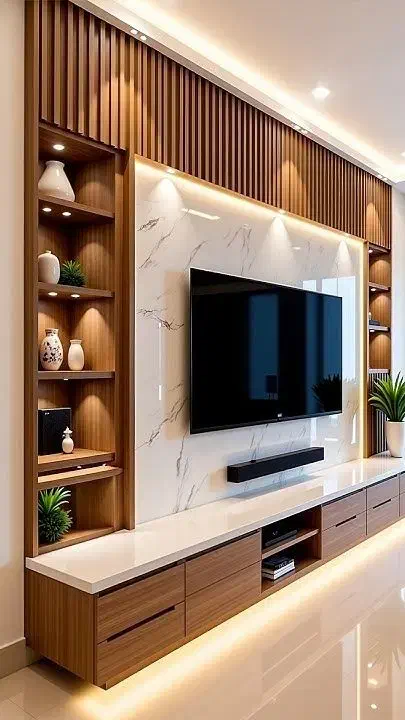 کابینت و تی وی وال رنگ پلی اورتان اجرای تخصصی|خدمات پیشه و مهارت|شهریار, شهریار|دیوار