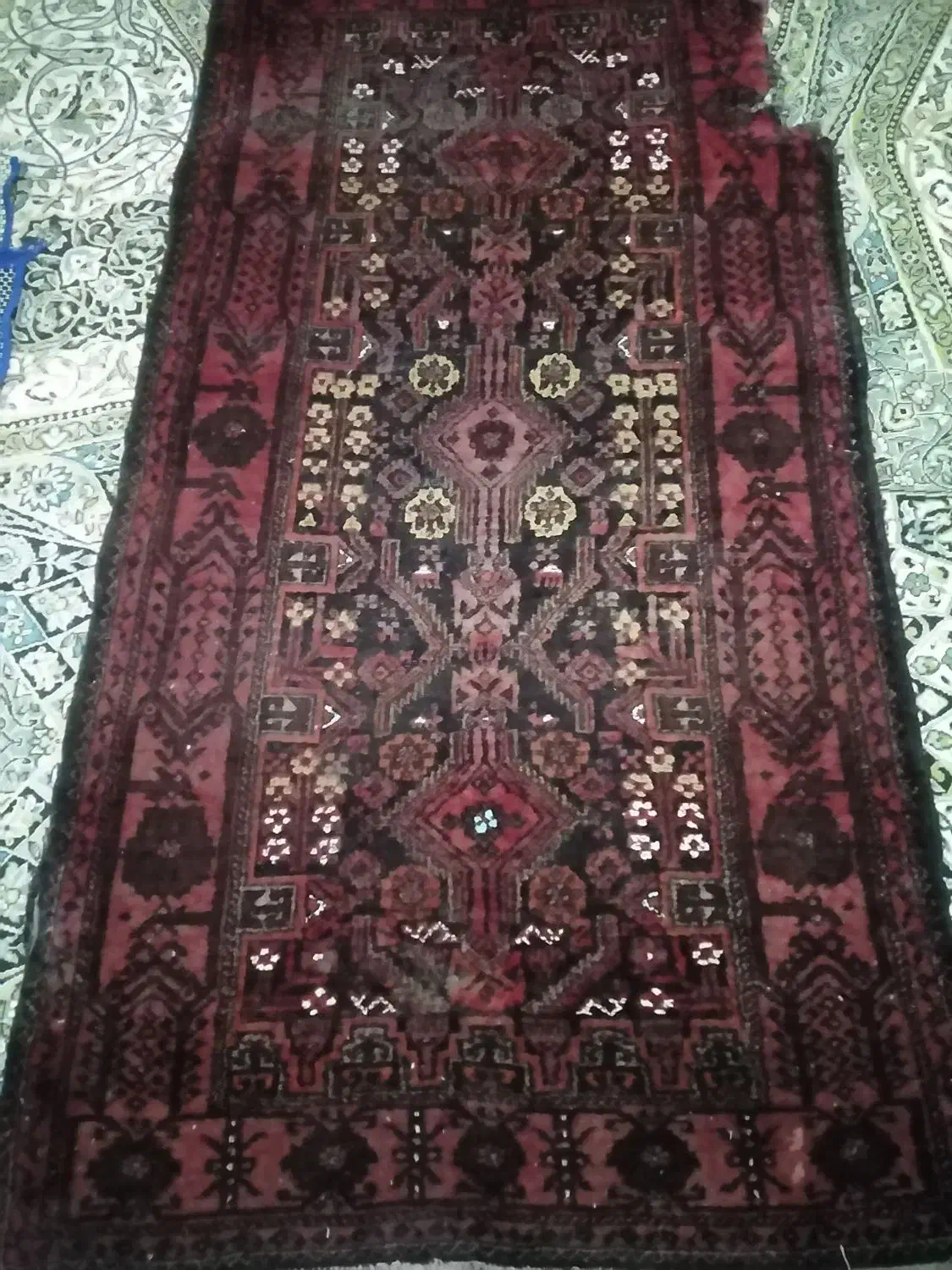 فرش دست بافت|فرش|اصفهان, ارزنان|دیوار