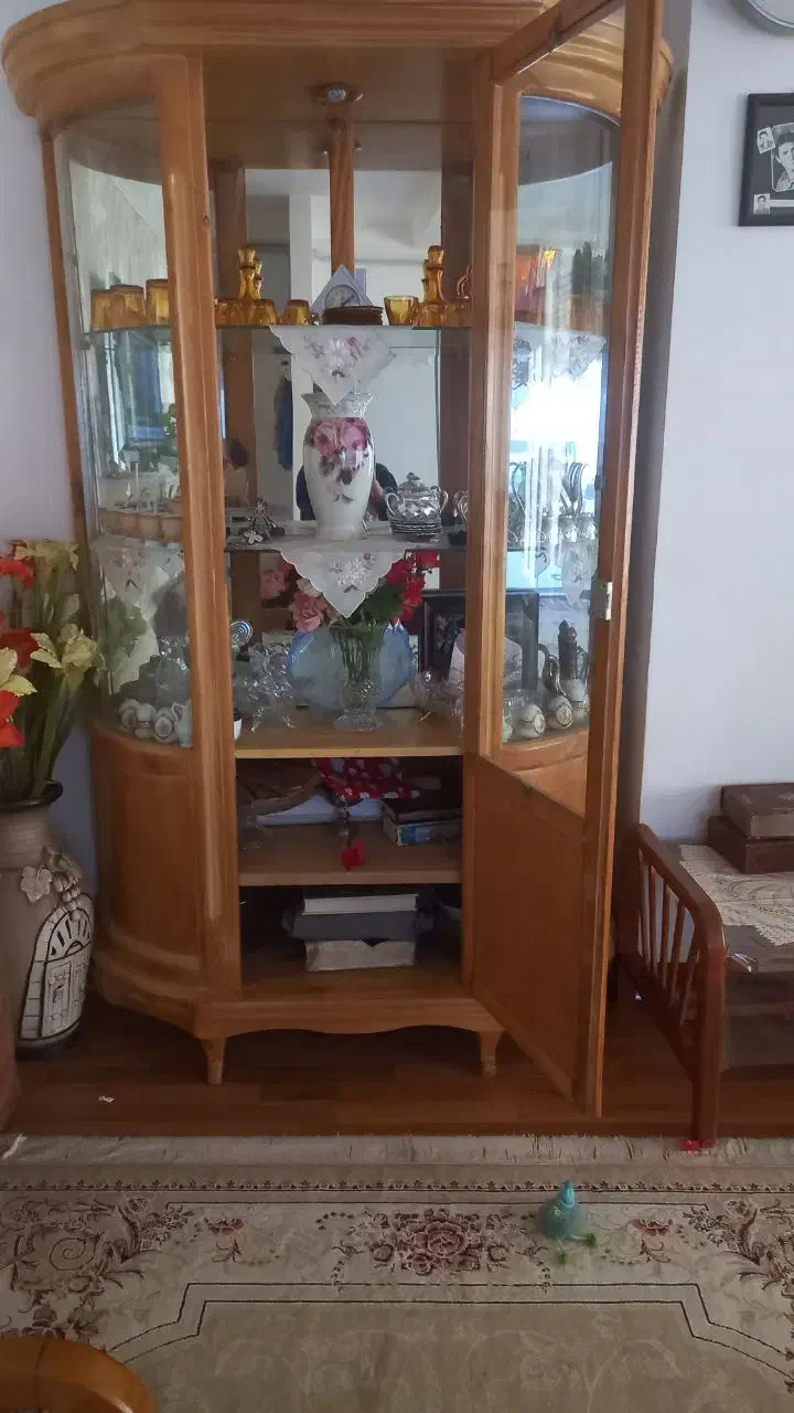 بوفه ظرف|بوفه، ویترین، کنسول|گنبد کاووس, |دیوار