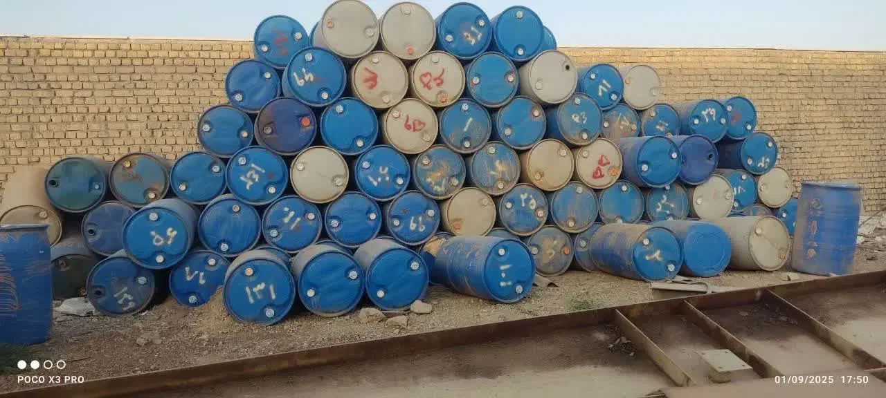 بشکه پلاستیکی دست دوم و فلزی|مصالح و تجهیزات ساختمان|خمین, |دیوار