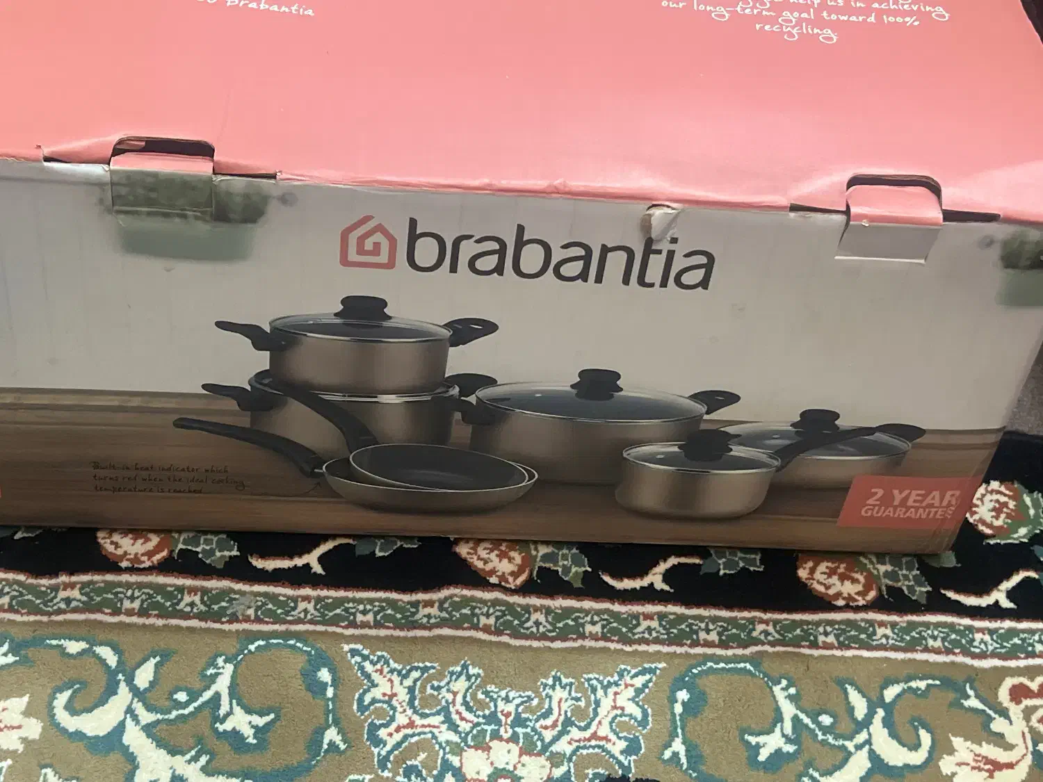 قابلمه ۱۲ تکه بارابانتیا اورجینال|ظروف پخت‌وپز|تهران, منیریه|دیوار