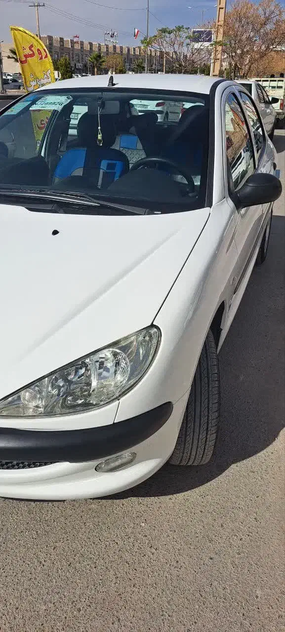 پژو۲۰۶سفید tu31401|خودرو سواری و وانت|بیرجند, |دیوار