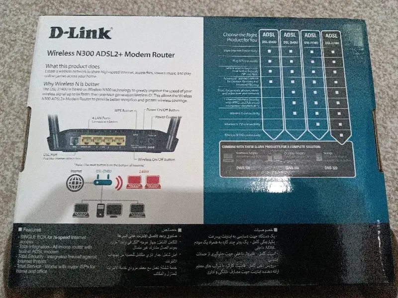 مودم DLink|مودم و تجهیزات شبکه|زنجان, |دیوار