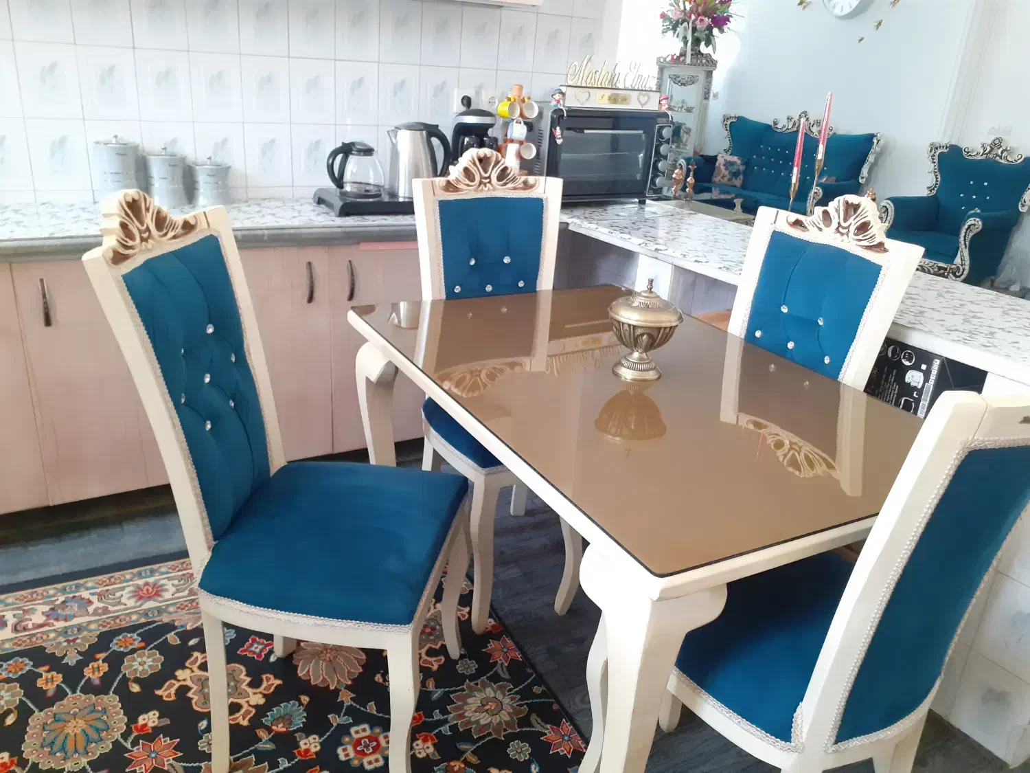 فروش فوری|میز و صندلی غذاخوری|آبیک, |دیوار