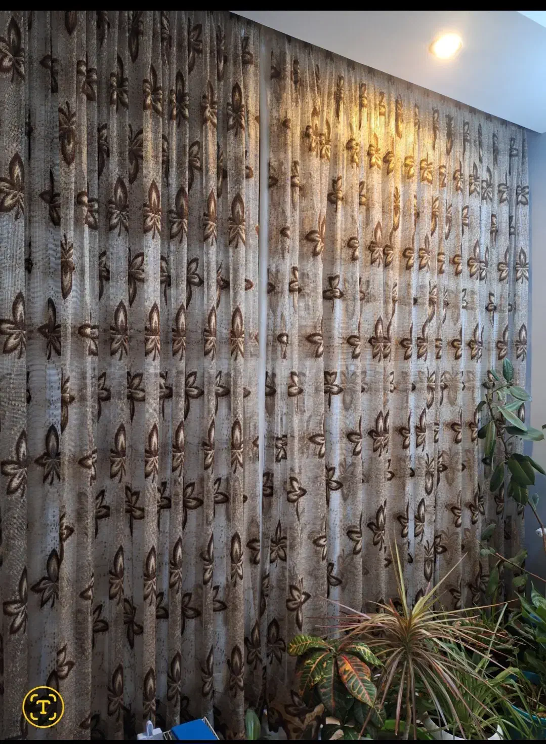 پرده و پشت پرده|پرده، رانر، رومیزی|مشهد, چهارچشمه|دیوار