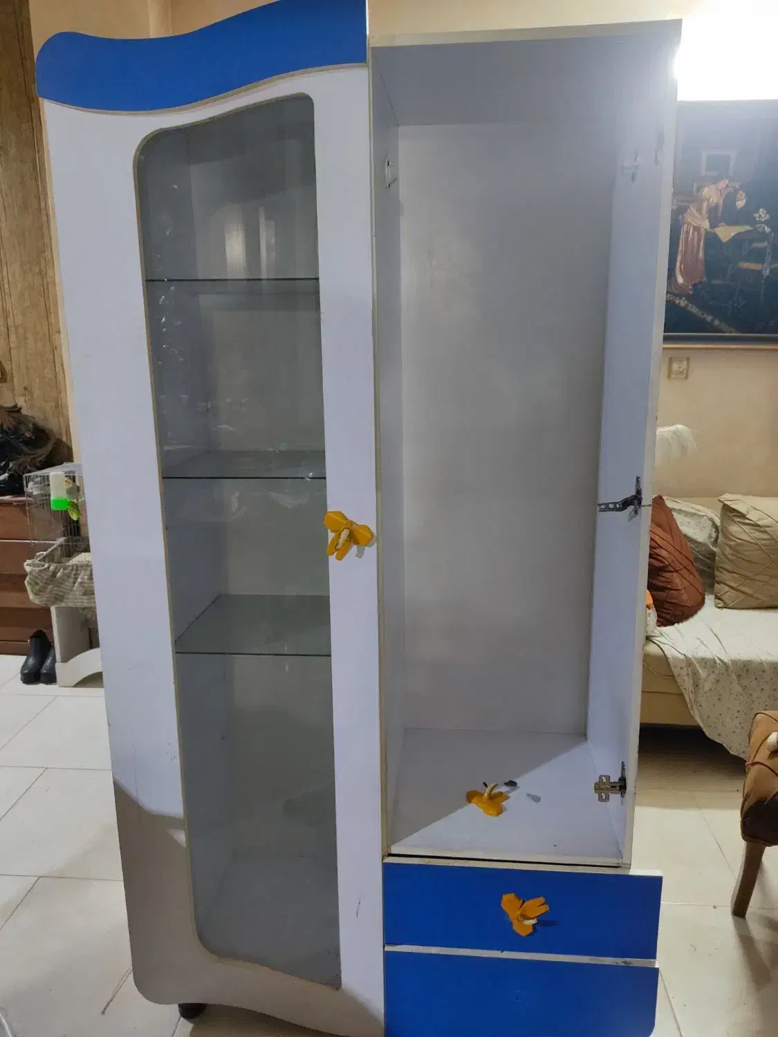 کمد بچه|جاکفشی، کمد، دراور|گلبهار, شهر جدید گلبهار|دیوار