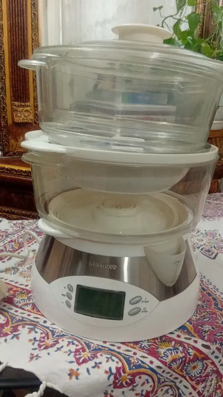 بخارپز کنوود|اجاق گاز و لوازم برقی پخت‌وپز|قم, شهرک سازمان آب|دیوار