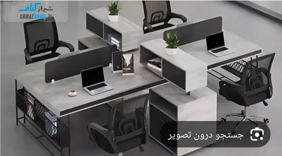 فروش وسایل کامل دفتر کار/دست دوم/در حدنو|مبلمان اداری|اردبیل, |دیوار