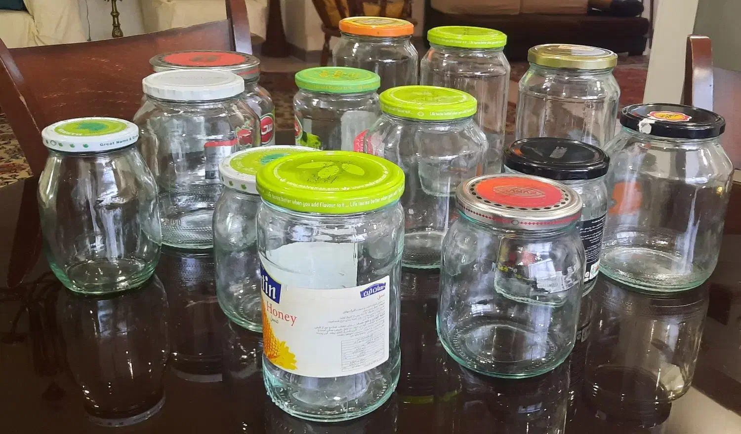 *شیشه ترشی ومربا*|ظروف نگهدارنده، پلاستیکی، یکبارمصرف|کرج, برغان|دیوار