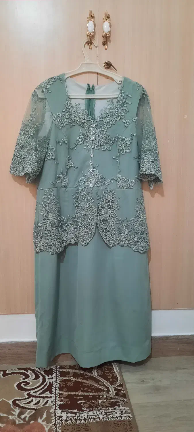 پیراهن سایز۴۴و۴۶مزونی تنخورشیک|لباس|ری, اقدسیه|دیوار