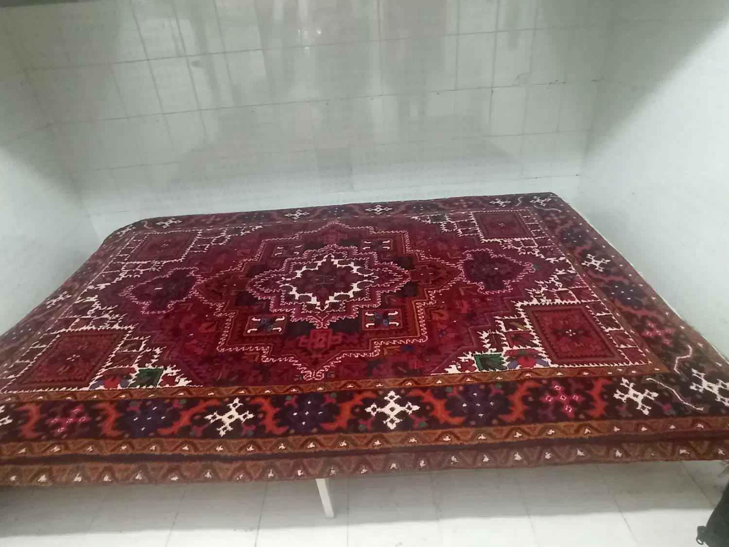 فرش دستباف چشمه وزان|فرش|اهر, |دیوار