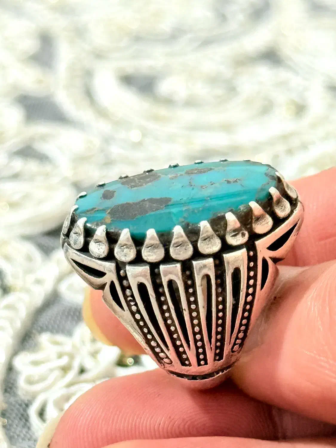 انگشتر فیروزه|جواهرات|جوانرود, |دیوار