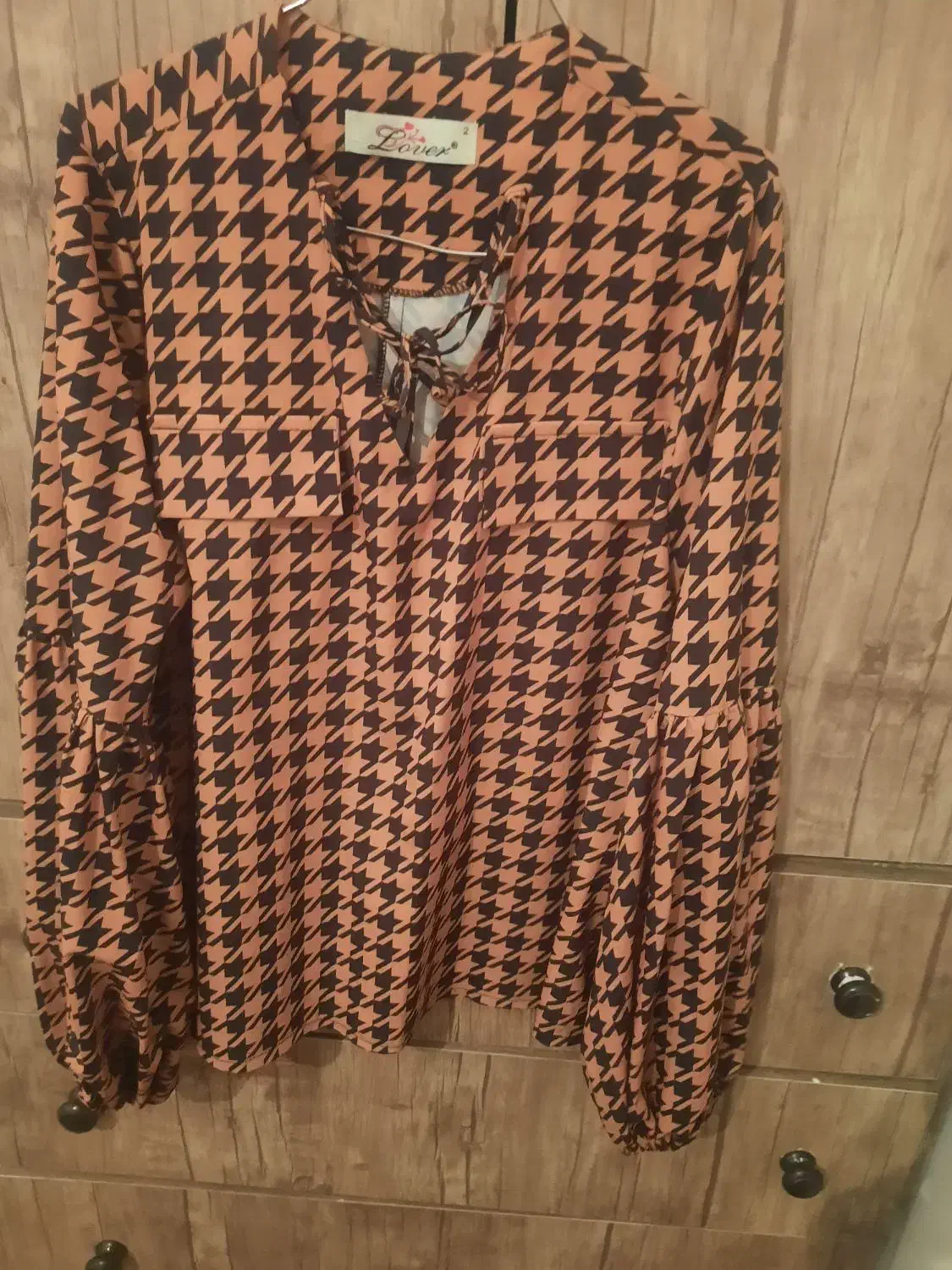 شومیز شیک مجلسی یقه بندی|لباس|دورود, |دیوار