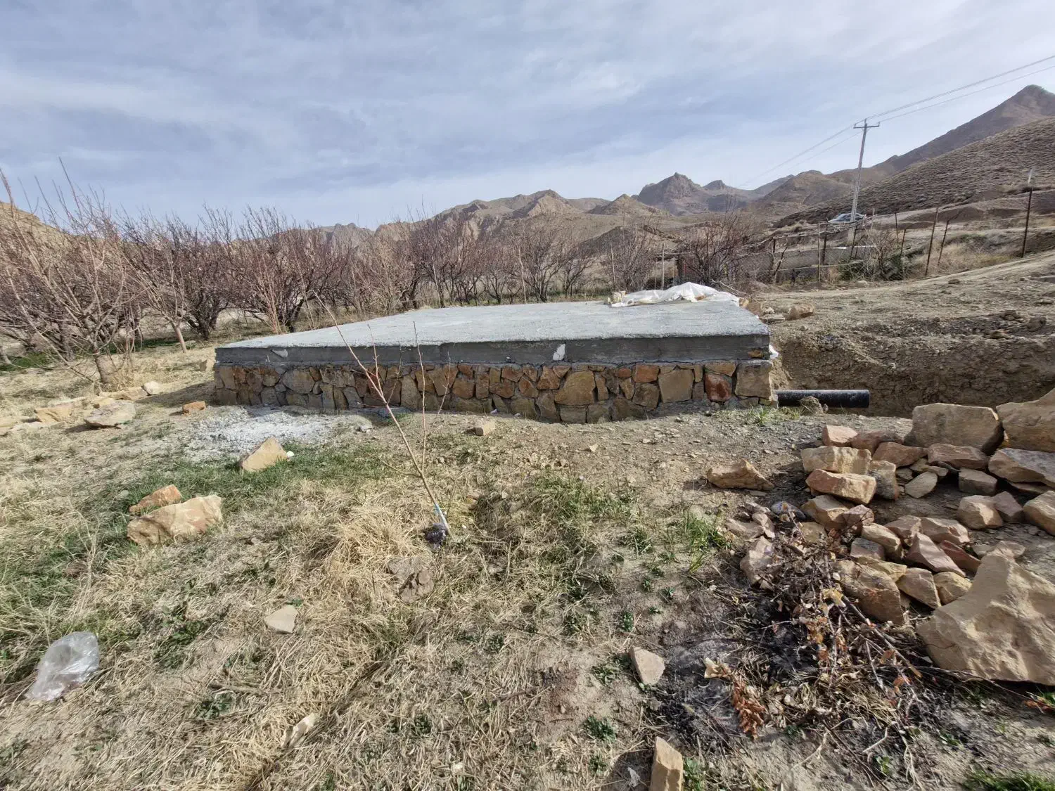 باغ استخر دار و لوله کشی شده|فروش دفتر صنعتی، کشاورزی، تجاری|اسفراین, |دیوار