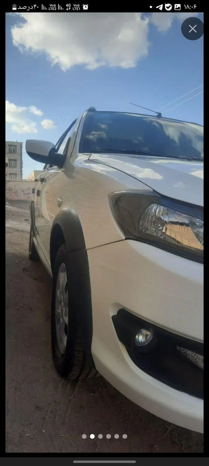 ماشین کاملا سالمه بدون رنگ|خودرو سواری و وانت|زاهدان, |دیوار