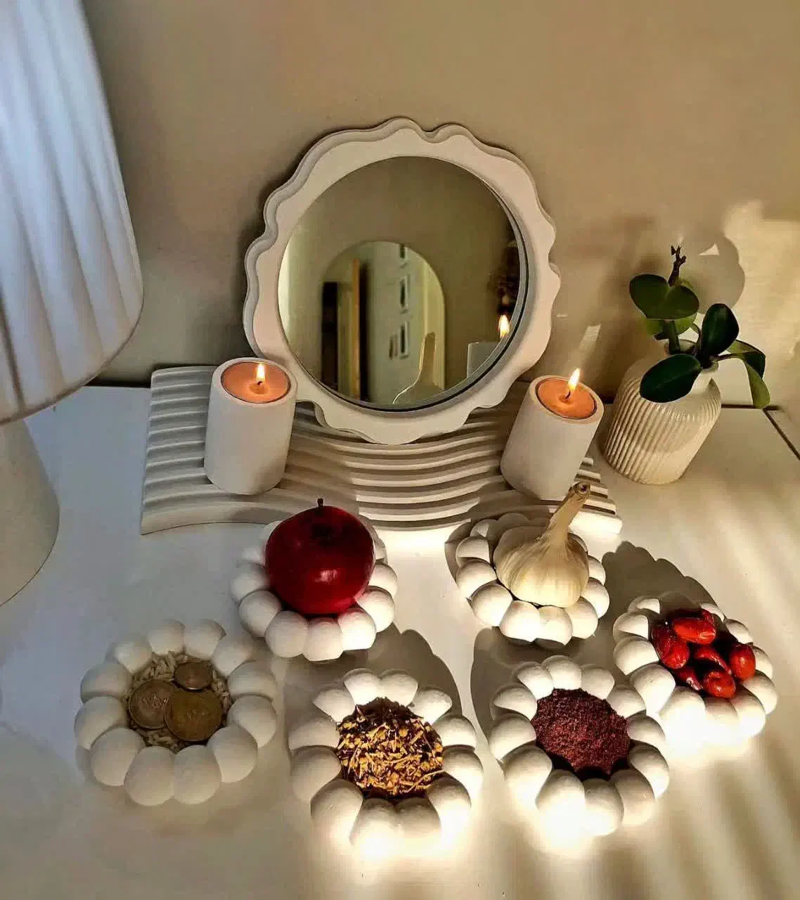 هفت سین امسال|ظروف سرو و پذیرایی|دوگنبدان, |دیوار