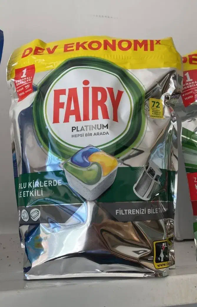 قرص ماشین ظرفشویی فیری ۷۲ عددی تعداد درکارتن ۶ عدد|مواد شوینده و دستمال کاغذی|تهران, شهرک فردوس (حسینی)|دیوار