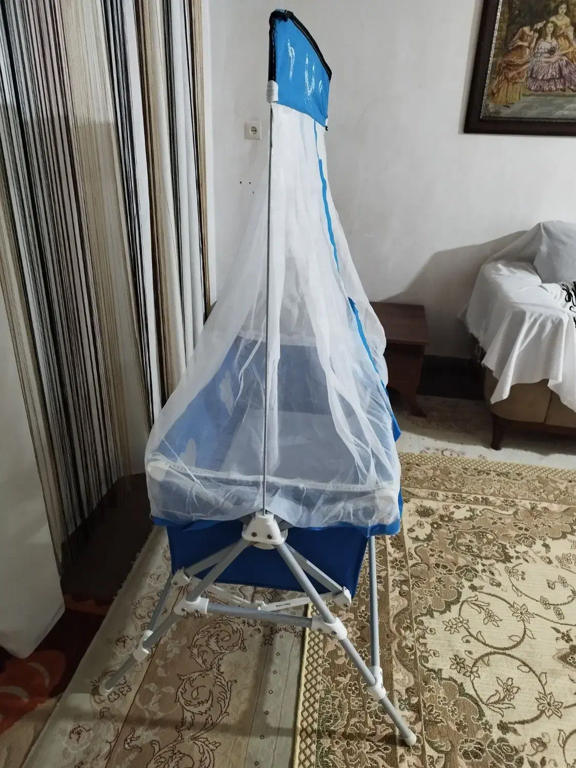 گهواره تاشو کودک گچساران|اسباب و اثاث بچه|دوگنبدان, |دیوار